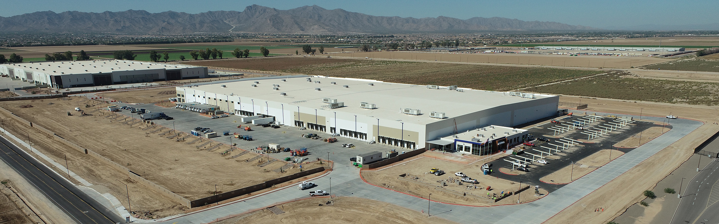 KeHE Distributors 470,000 SF tri-temp cold storage facility in Goodyear, Arizona, developed by Becknell Industrial