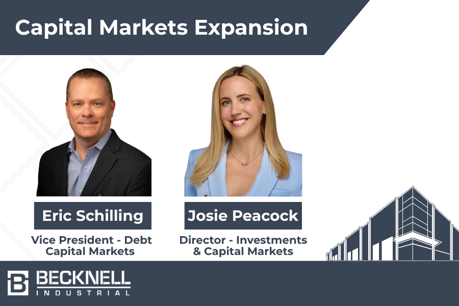 Becknell Industrial Expands Capital Markets Team to Support National Growth  